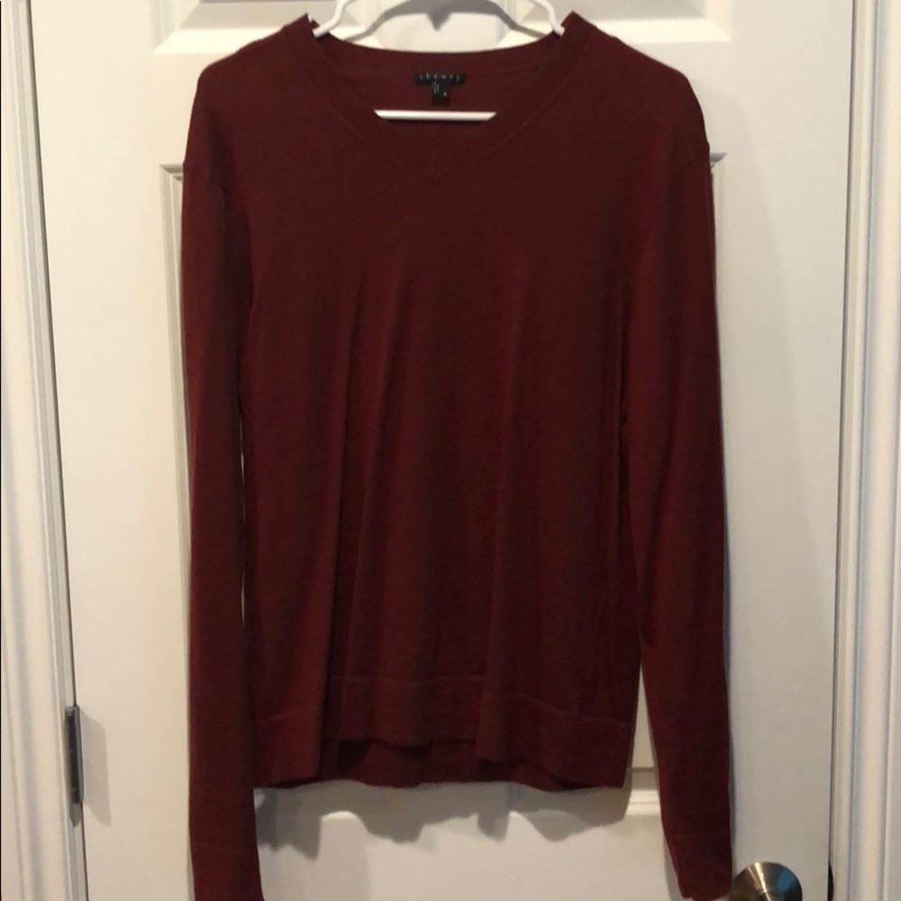 Theory Light V-Neck Pullover